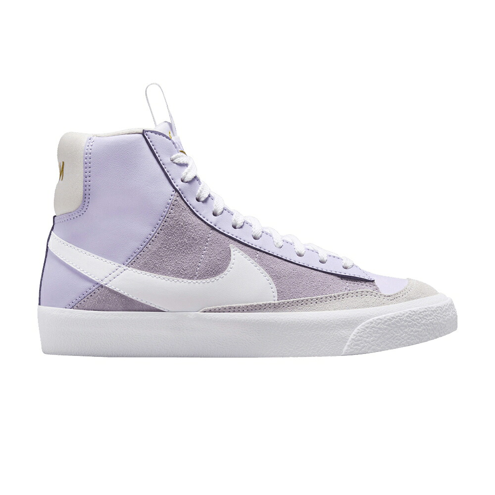 ナイキ ブレイザー ミッド 赤銅色 赤銅色 \u002777 \u0027JUST MISMATCHED\u0027 お坊っちゃん キッズ NIKE BLAZER MID SE GS DO IT - / LILAC BLOOM LIGHT OREWOOD BROWN もの言う花 マタニティ スニーカー