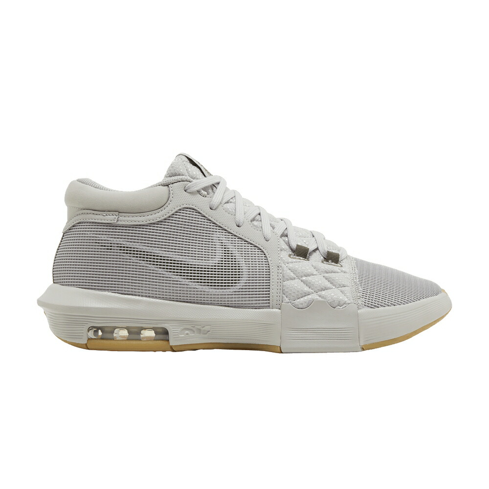 ナイキ レブロン ウィットネス \u0027LIGHT GUM\u0027 スニーカー メンズ NIKE LEBRON WITNESS 8 BONE / LIGHT IRON ORE SAIL GUM LIGHT