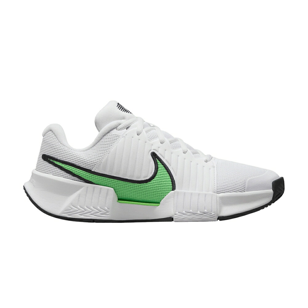 ナイキ ズーム プロ 白色 ホワイト 黒色 ブラック 緑 グリーン 'WHITE GREEN' スニーカー レディース NIKE WMNS ZOOM GP CHALLENGE PRO POISON / WHITE BLACK POISON GREEN|スニケス