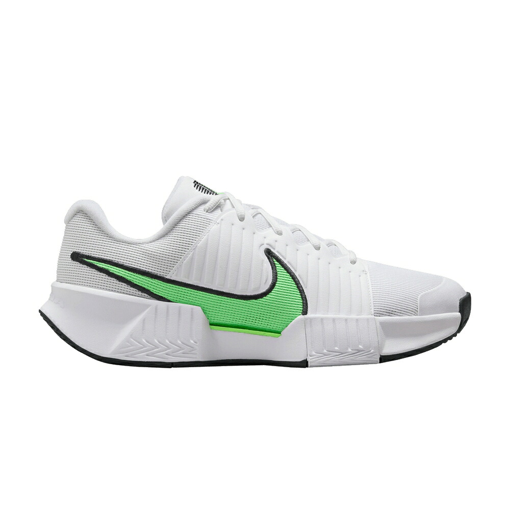 ナイキ ズーム プロ 白色 ホワイト 黒色 ブラック 緑 グリーン 'WHITE GREEN' スニーカー メンズ NIKE ZOOM GP CHALLENGE PRO POISON / WHITE BLACK POISON GREEN