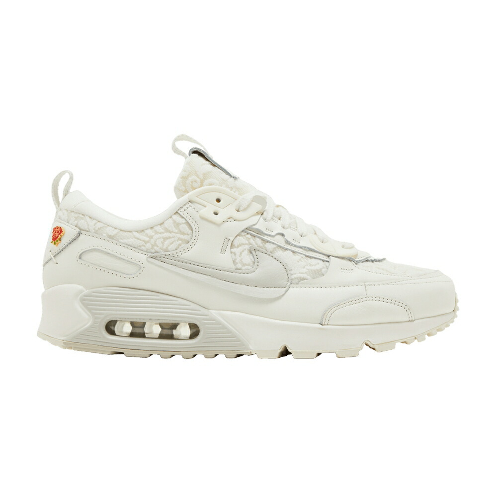 ナイキ マックス 赤 レッド エアマックス GIVE FLOWERS スニーカー レディース NIKE WMNS AIR MAX 90 FUTURA HER / SAIL LIGHT BONE UNIVERSITY RED