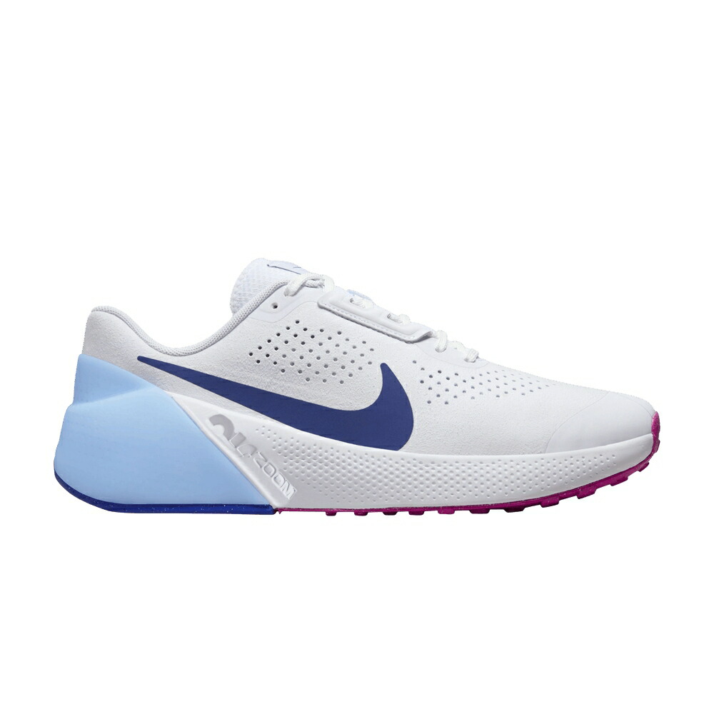 ナイキ ズーム 白色 ホワイト 青色 ブルー ピンク WHITE BLUE スニーカー メンズ NIKE AIR ZOOM TR1 AQUARIUS / WHITE AQUARIUS BLUE FIERCE PINK