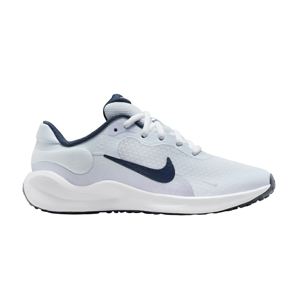 ナイキ レボリューション 灰色 グレー 'FOOTBALL NAVY' ジュニア キッズ NIKE REVOLUTION 7 GS GREY MIDNIGHT / FOOTBALL GREY LILAC BLOOM LILAC ベビー マタニティ スニーカー|スニケス