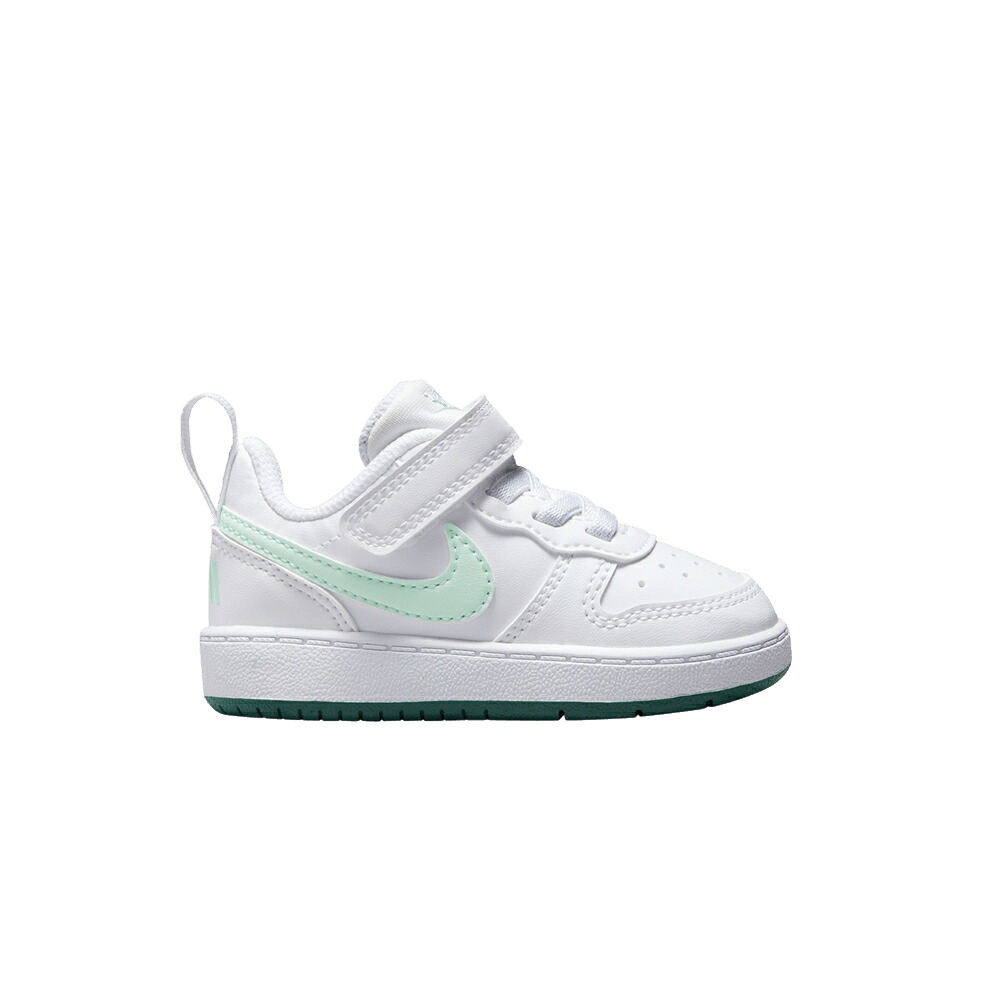 ナイキ コート 翡翠 ジェード 白色 ホワイト コートバーロウ 'WHITE ICE' ベビー NIKE COURT BOROUGH LOW RECRAFT TD JADE / WHITE GEODE TEAL JADE ICE