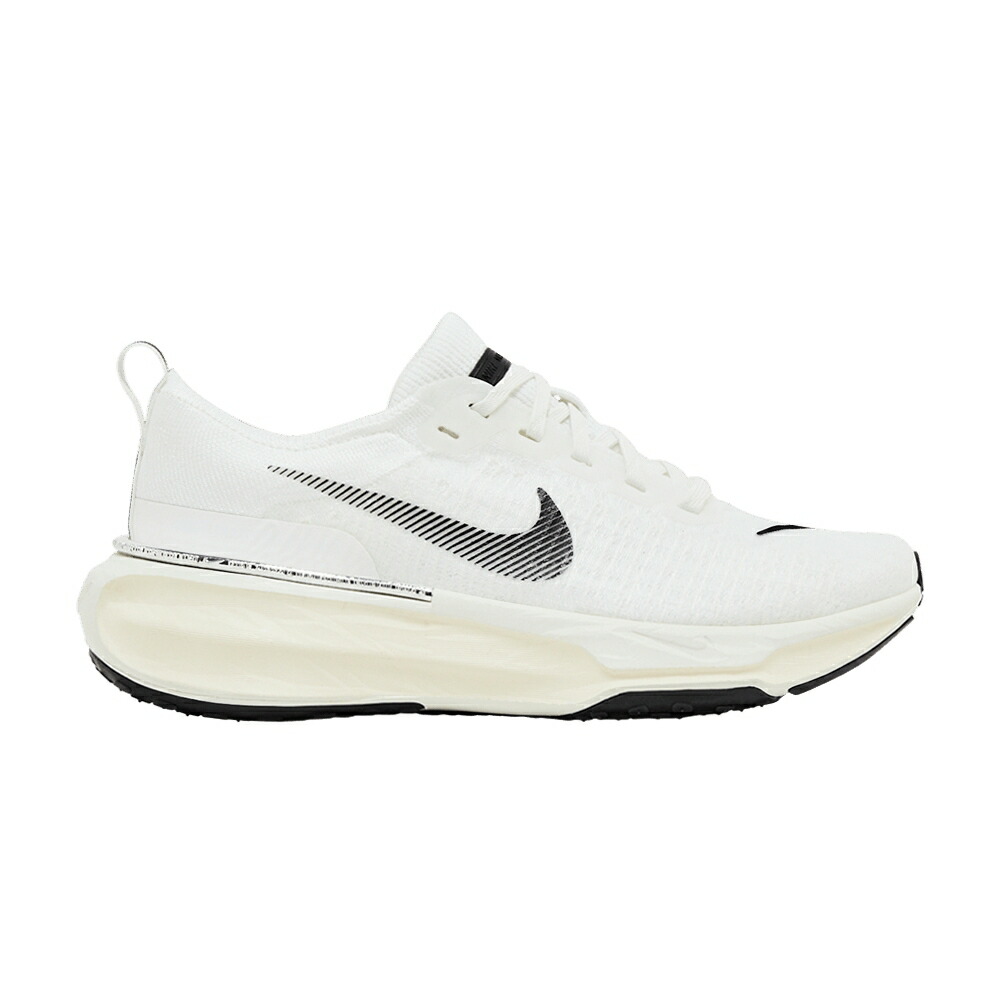 ナイキ 白いこと 白いこと \u0027SUMMIT BLACK\u0027 スニーカー レディース NIKE WMNS ZOOMX INVINCIBLE 3 WHITE / SUMMIT WHITE SAIL COCONUT MILK