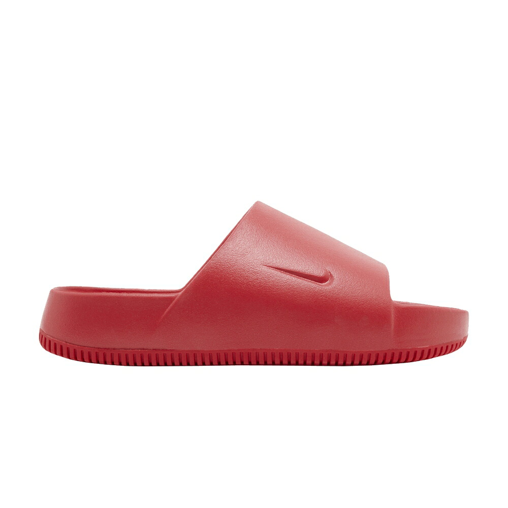 ナイキ サンダル 赤 赤いこと \u0027UNIVERSITY RED\u0027 スニーカー メンズ NIKE CALM SLIDE / UNIVERSITY RED UNIVERSITY RED 靴-メンズ靴