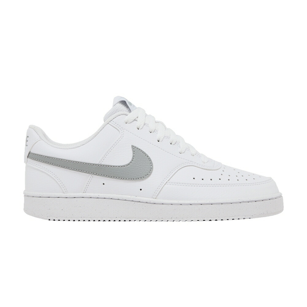 ナイキ コート 白色 ホワイト 灰色 グレー 'WHITE GREY' スニーカー メンズ NIKE COURT VISION LOW NEXT NATURE LIGHT SMOKE / WHITE WHITE LIGHT SMOKE GREY