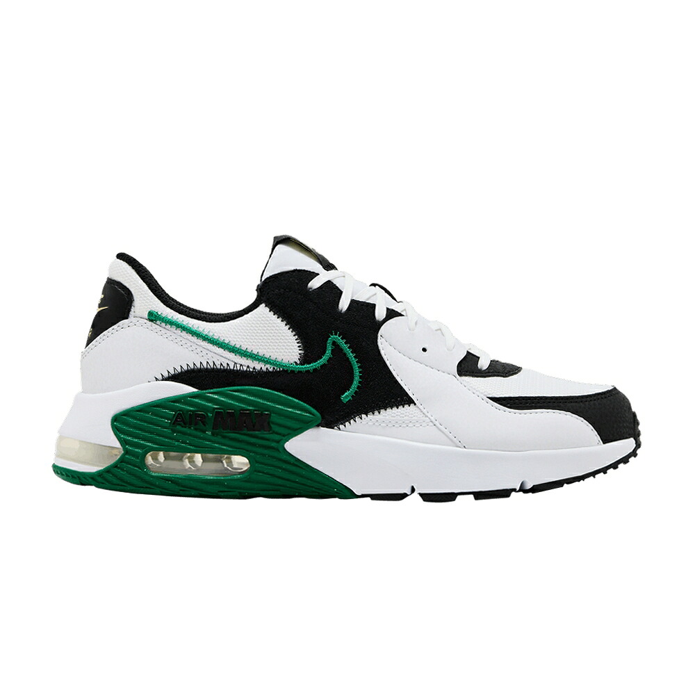 ナイキ マックス 黒色 ブラック 白色 ホワイト エアマックス 'WHITE MALACHITE' スニーカー メンズ NIKE AIR MAX EXCEE BLACK / WHITE BLACK WHITE MALACHITE
