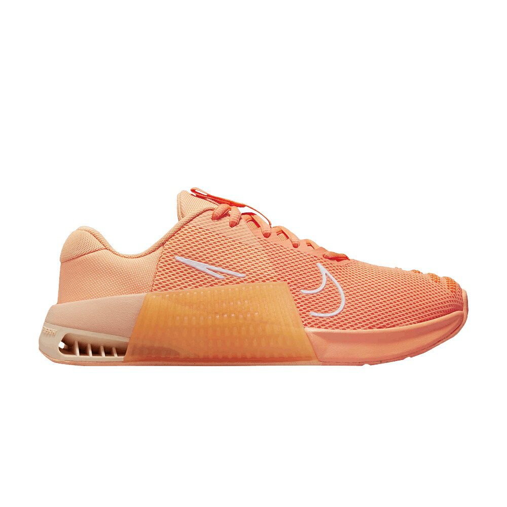 ナイキ アンプ 橙 オレンジ 'ATOMIC ORANGE' スニーカー レディース NIKE WMNS METCON 9 AMP / ATOMIC ORANGE ICE PEACH PEACH