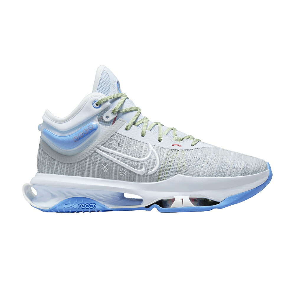 ナイキ 望遠レンズ 薄墨色 薄墨色 青碧 青碧 \u0027CHRISTMAS\u0027 スニーカー メンズ NIKE AIR ZOOM GT JUMP 2 EP / WOLF GREY BLUE TINT UNIVERSITY