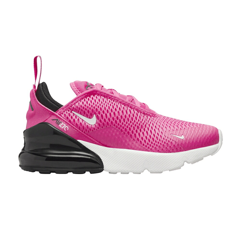 ナイキ マックス レーザー 黒色 ブラック 白色 ホワイト エアマックス 'LASER FUCHSIA' ジュニア キッズ NIKE AIR MAX 270 PS / LASER FUCHSIA BLACK WHITE SUMMIT ベビー マタニティ スニーカー|スニケス
