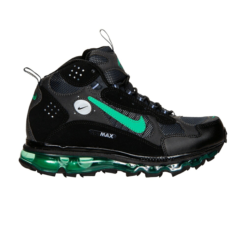 ナイキ マックス スタジアム 黒色 ブラック 緑 グリーン エアマックス 'BLACK GREEN' スニーカー メンズ NIKE AIR MAX TERRA SERTIG STADIUM / BLACK STADIUM GREEN ANTHRACITE｜スニケス