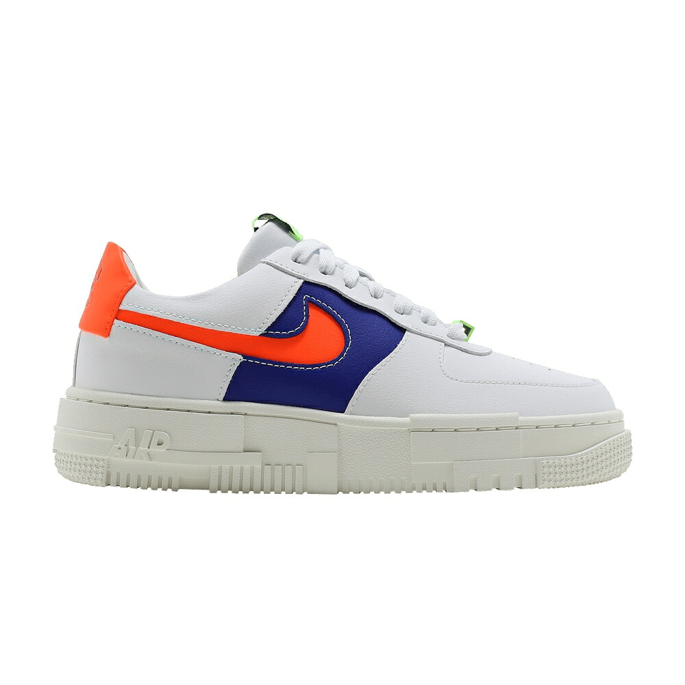 ナイキ 諧調 コン吊りひも 白いこと 白いこと 空軍 \u0027WHITE CRIMSON\u0027 スニーカー レディース NIKE WMNS AIR FORCE 1 PIXEL CONCORD / SUMMIT WHITE SAIL CONCORD HYPER