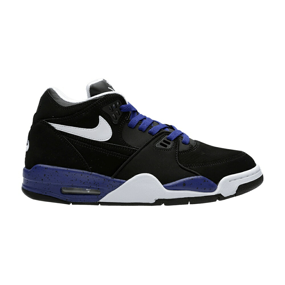 ナイキ フライト ディープ 黒色 ブラック 白色 ホワイト BLACK SPECKLED スニーカー メンズ NIKE AIR FLIGHT 89 DEEP ROYAL / BLACK WHITE DEEP ROYAL