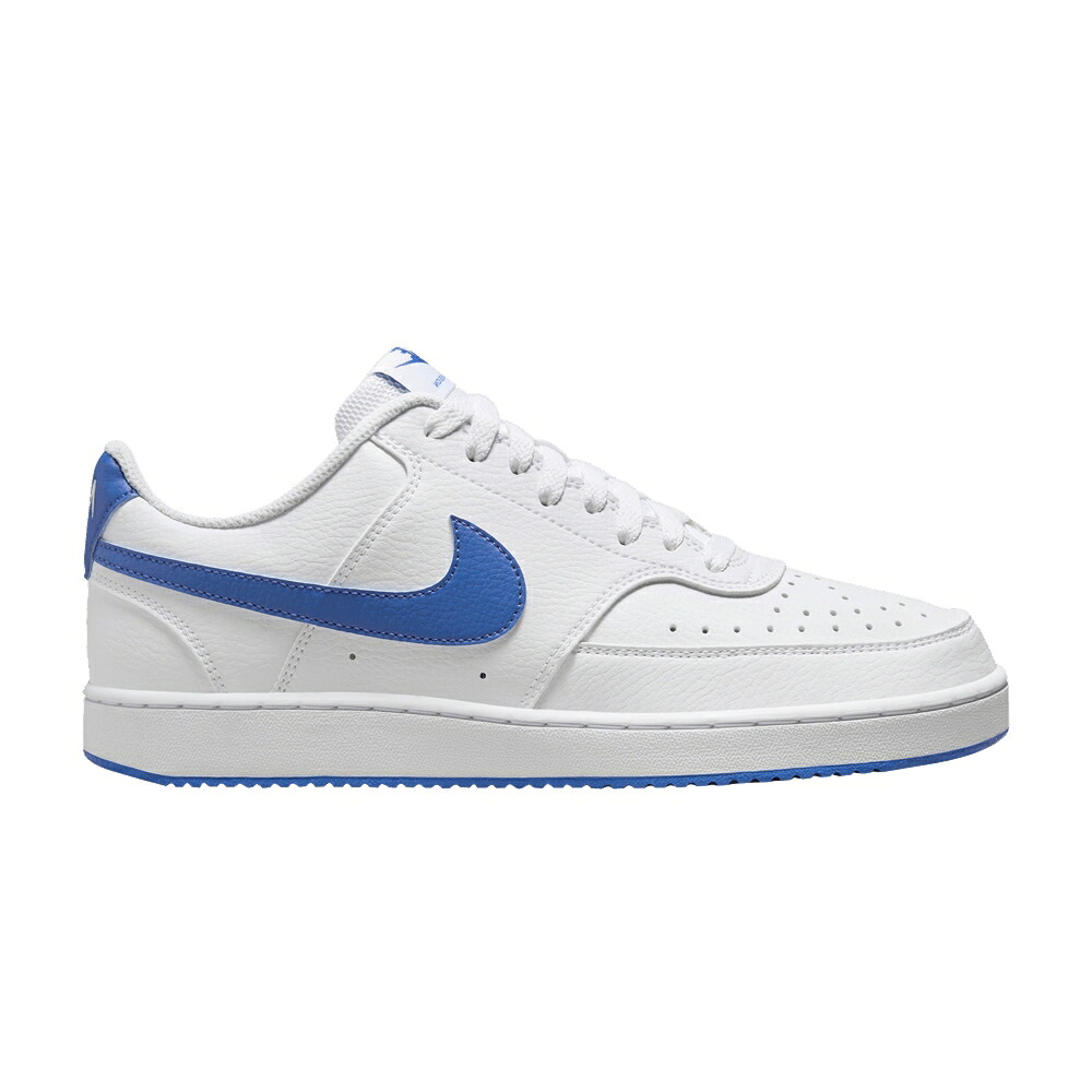 ナイキ コート 白色 ホワイト 青色 ブルー 'WHITE BLUE' スニーカー メンズ NIKE COURT VISION LOW ROYAL / WHITE WHITE ROYAL BLUE