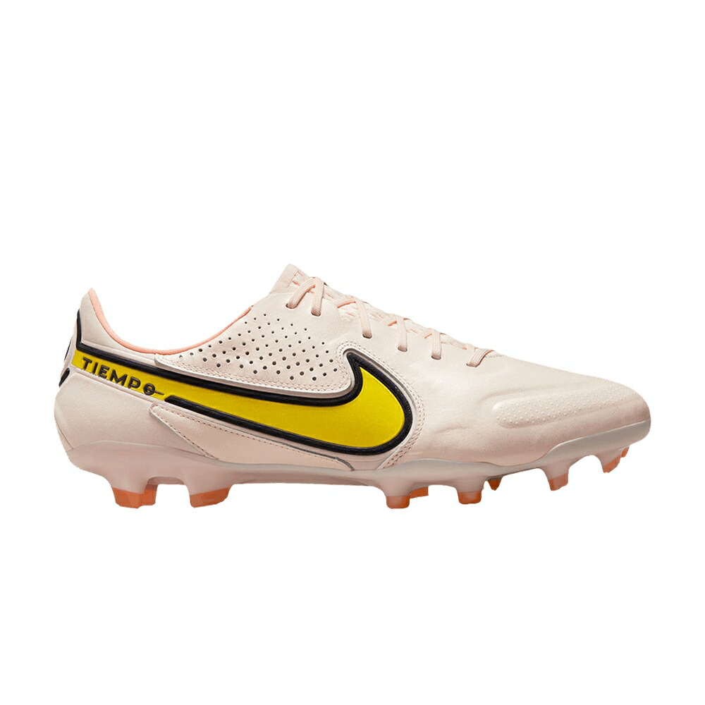 ナイキ ティエンポ 言い伝え エリート 黄味がかった 黄色 \u0027LUCENT PACK\u0027 スニーカー メンズ NIKE TIEMPO LEGEND 9 ELITE FG / GUAVA ICE SUNSET GLOW YELLOW