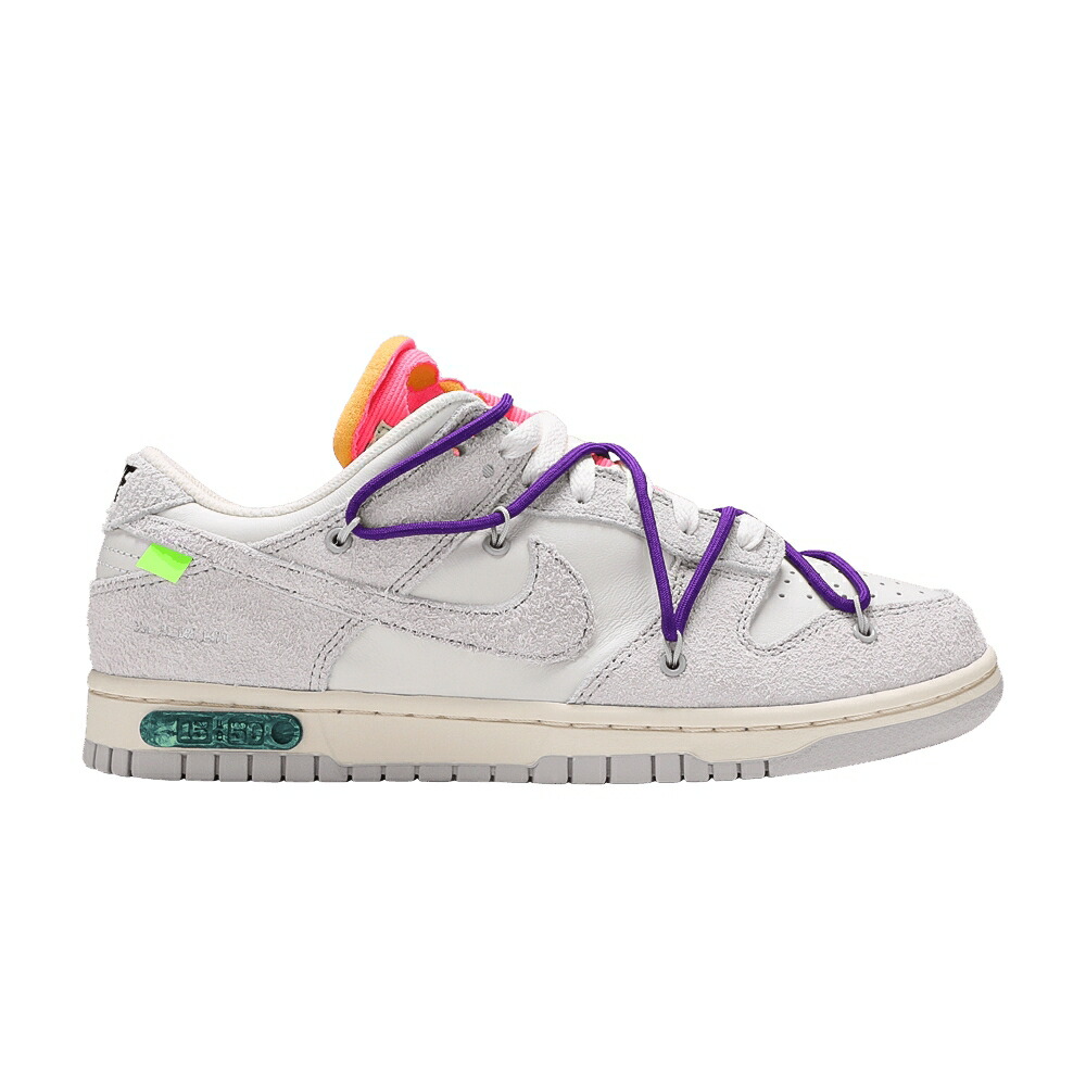 ナイキ 象牙色 ダンク 薄墨色 薄墨色 ダンクロー \u0027LOT 50\u0027 スニーカー メンズ NIKE OFF-WHITE X DUNK LOW 15 OF / SAIL NEUTRAL GREY