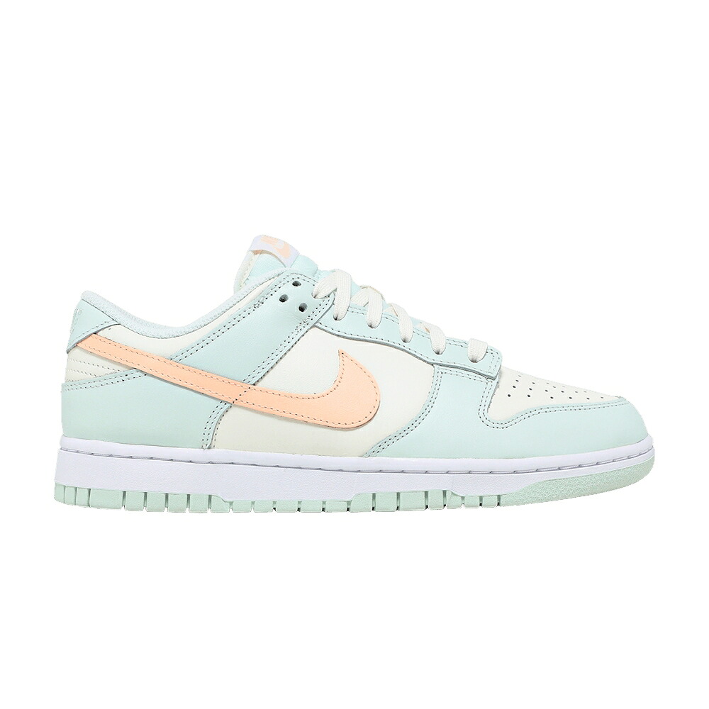 ナイキ ダンク クリムゾン 緑 緑であること ダンクロー \u0027BARELY GREEN\u0027 スニーカー レディース NIKE WMNS DUNK LOW / SAIL CRIMSON TINT BARELY GREEN