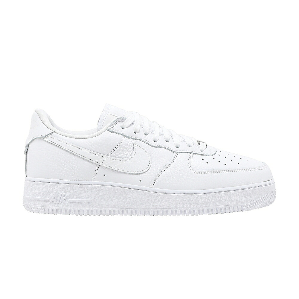 ナイキ 白いこと 白いこと 空軍 \u002707 \u0027TRIPLE WHITE\u0027 スニーカー メンズ NIKE AIR FORCE 1 CRAFT / WHITE WHITE WHITE