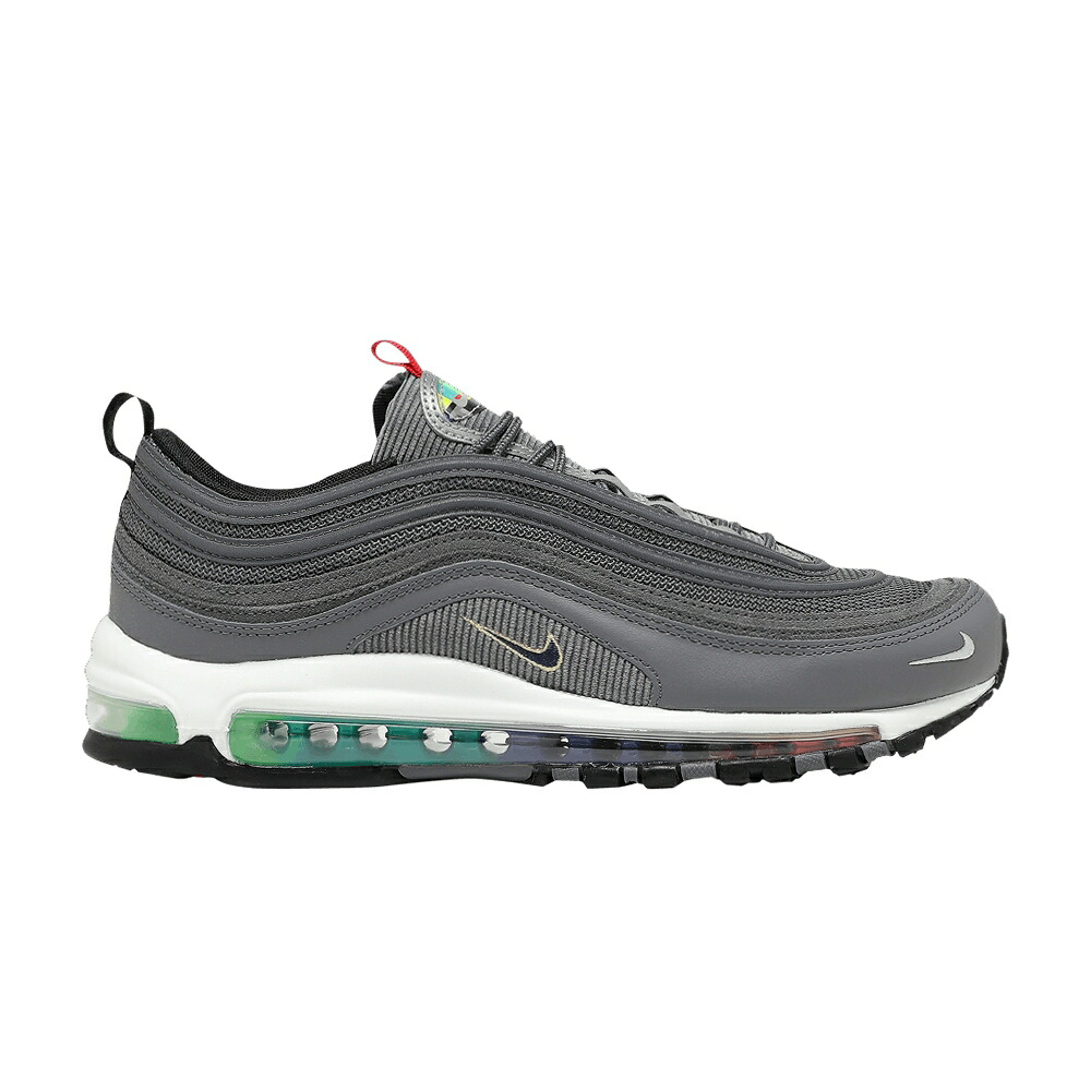 ナイキ マックス 黒いこと 黒いこと 大気圏マックス \u0027EVOLUTION ICON\u0027 スニーカー メンズ NIKE AIR MAX 97 OF / LIGHT GRAPHITE BLACK PERSIAN
