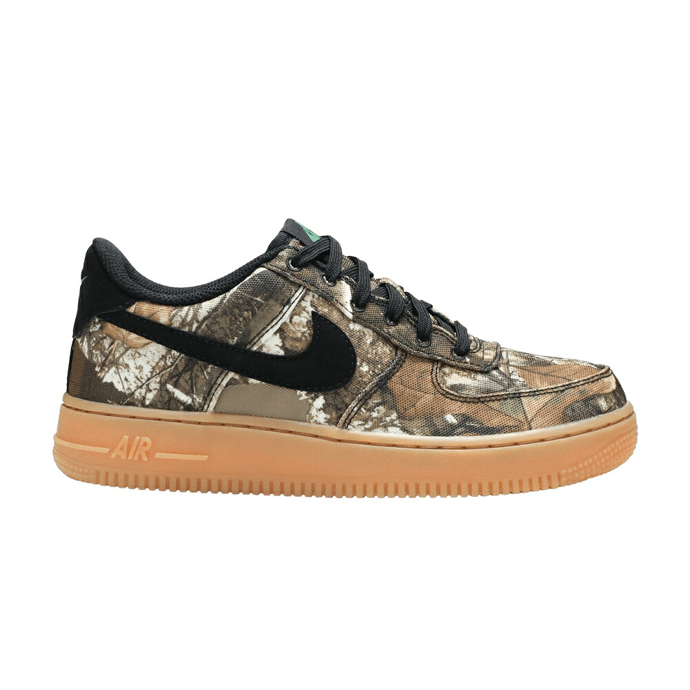 ナイキ 黒いこと 黒いこと 空軍 \u0027WOODLAND\u0027 お坊っちゃん キッズ NIKE AIR FORCE 1 LV8 3 GS / BLACK BLACK ALOE VERDE もの言う花 マタニティ スニーカー
