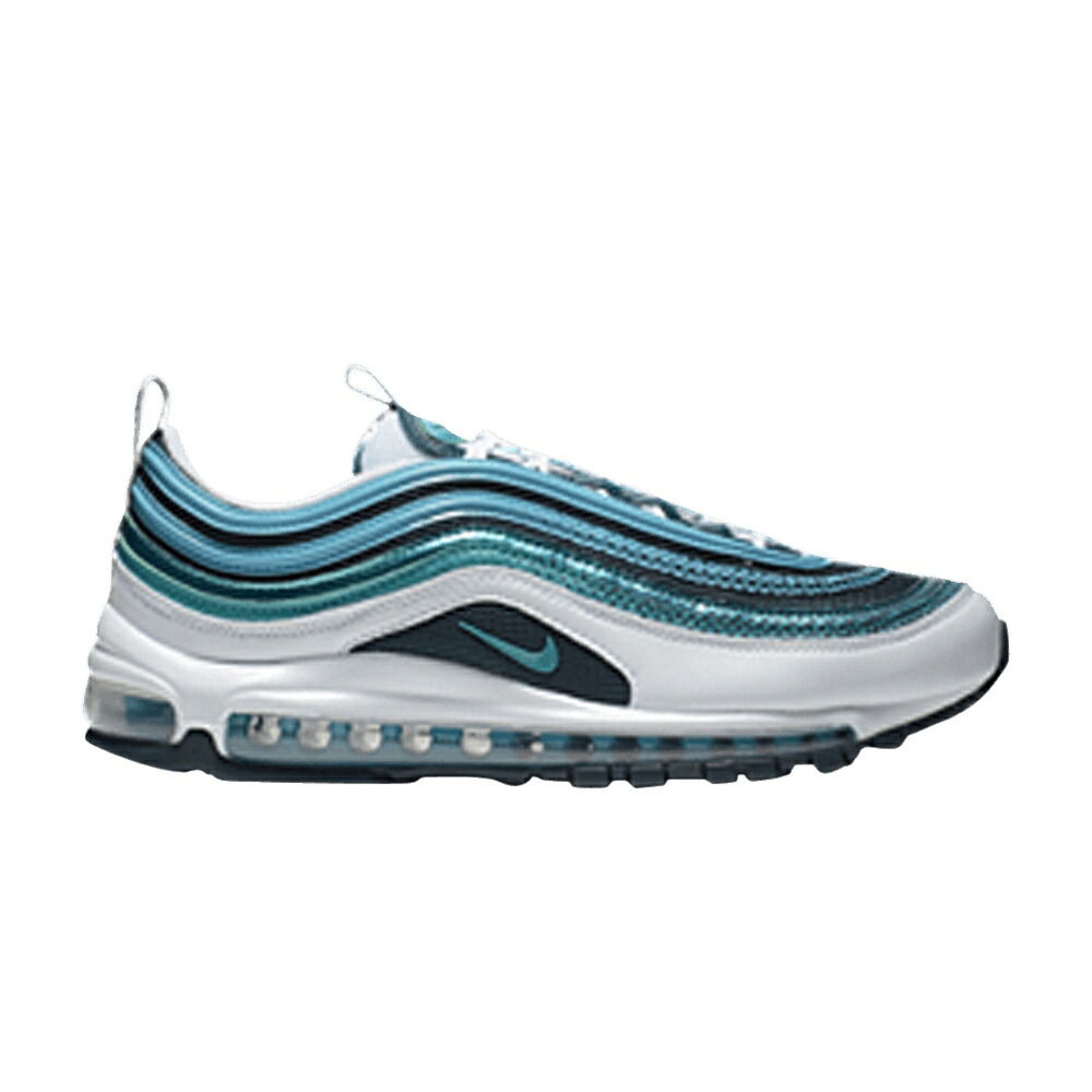 ナイキ マックス 白いこと 白いこと 青碧 青色 エア湖マックス \u0027BLUE FURY\u0027 スニーカー メンズ NIKE AIR MAX 97 SE / WHITE NIGHTSHADE BLUE FURY メンズ靴-靴