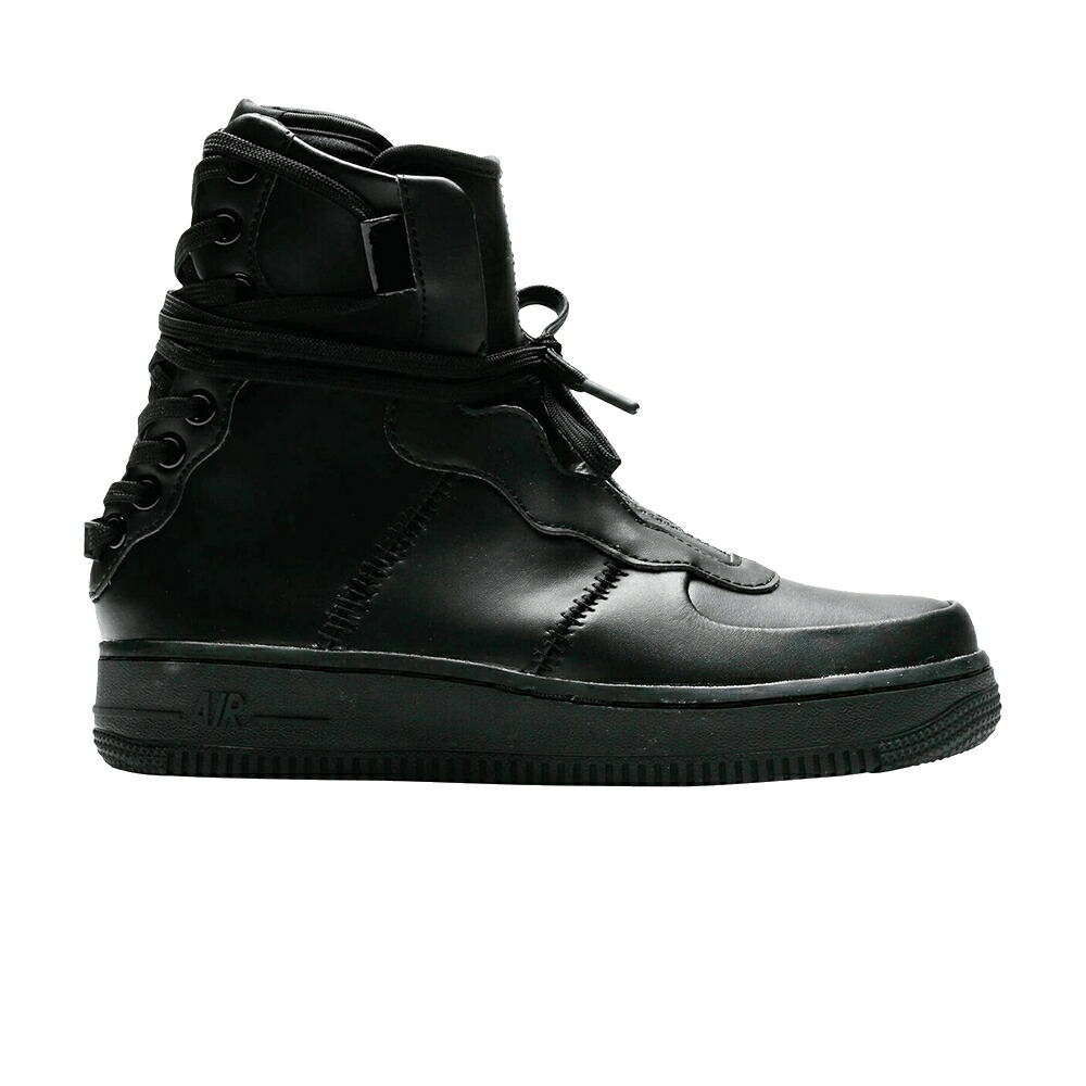 ナイキ レベル 黒色 ブラック エアフォース 'TRIPLE BLACK' スニーカー レディース NIKE WMNS AIR FORCE 1 REBEL XX / BLACK BLACK BLACK｜スニケス 33,410円