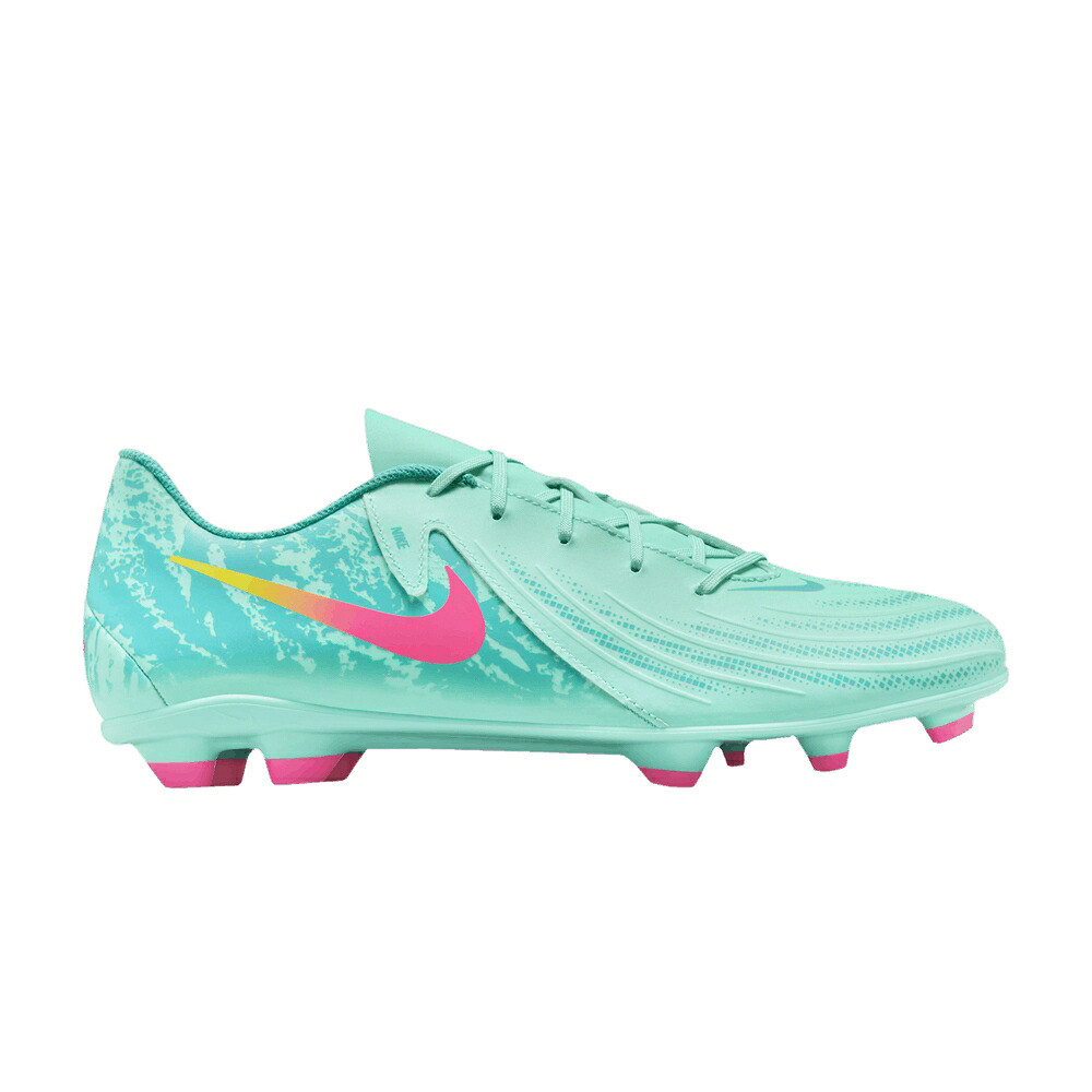 ナイキ 野球クラブ 緑 緑であること 黒いこと 黒いこと \u0027VORTEX PACK\u0027 スニーカー メンズ NIKE PHANTOM GX 2 CLUB LV8 MG / GREEN GLOW BLACK