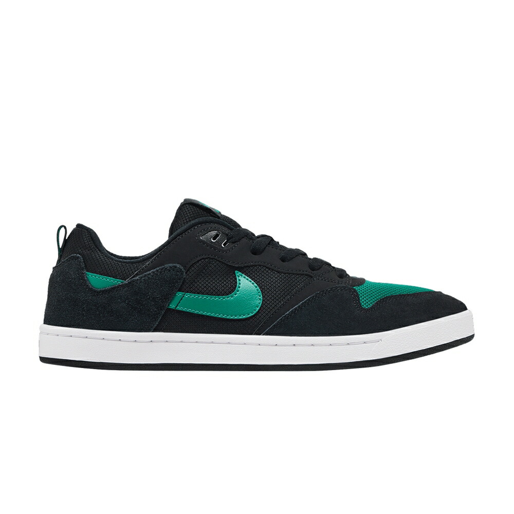 ナイキ エスビー 黒色 ブラック 白色 ホワイト 緑 グリーン BLACK GREEN スニーカー メンズ NIKE ALLEYOOP SB MYSTIC / BLACK BLACK WHITE MYSTIC GREEN