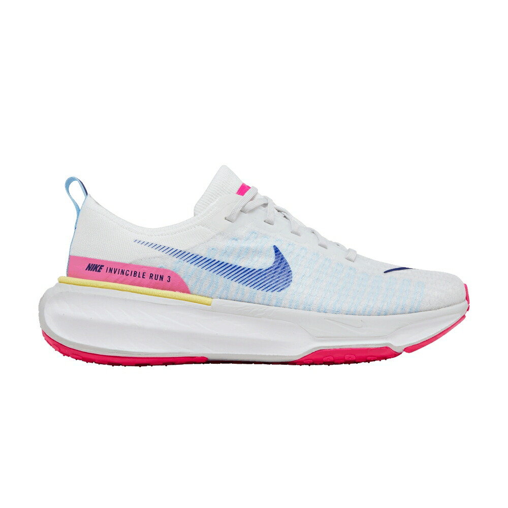ナイキ 幽客 飛球編み物 白いこと 白いこと サクラ色 \u0027RESOLUTIONS\u0027 スニーカー メンズ NIKE ZOOMX INVINCIBLE RUN FLYKNIT 3 / WHITE PHOTON DUST FIERCE PINK