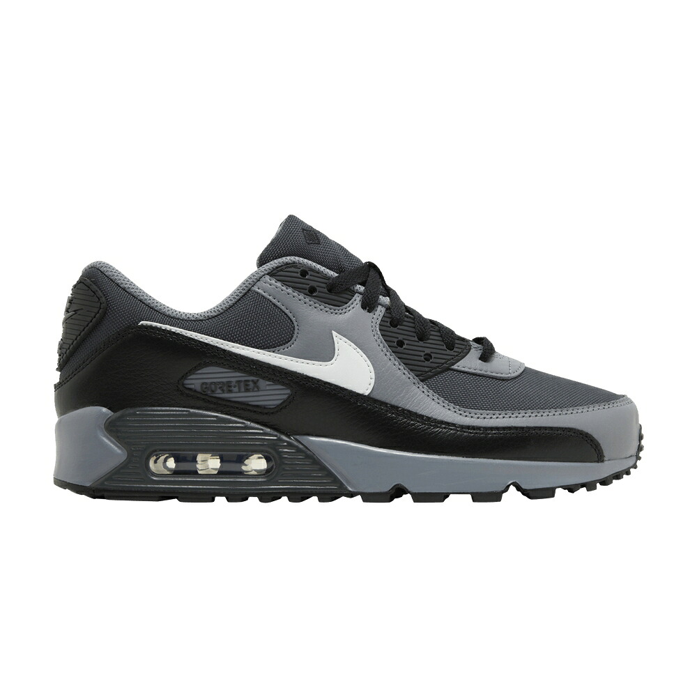 ナイキ マックス ゴアテックス 薄墨色 薄墨色 白いこと 白いこと 大気圏マックス \u0027DARK GREY\u0027 スニーカー メンズ NIKE AIR MAX 90 GORE-TEX SMOKE / DARK SMOKE GREY SUMMIT WHITE