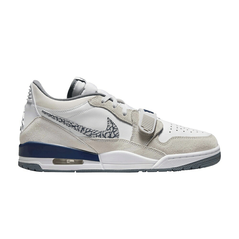 ナイキ レガシー 白色 ホワイト 灰色 グレー クール エアジョーダン 'ELEPHANT SWOOSH' スニーカー メンズ AIR JORDAN AIR JORDAN LEGACY 312 LOW PRINT / WHITE NEUTRAL GREY COOL GREY