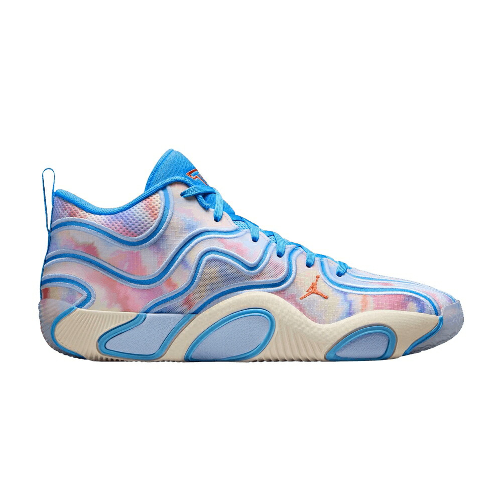 ナイキ 青色 ブルー アイボリー エアジョーダン TIE DYE スニーカー メンズ AIR JORDAN AIR JORDAN TATUM 3 / UNIVERSITY BLUE PALE IVORY ROYAL
