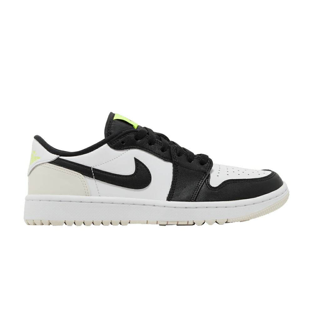 ナイキ ゴルフ 白色 ホワイト 黒色 ブラック エアジョーダン PHANTOM VOLT スニーカー メンズ AIR JORDAN AIR JORDAN 1 LOW GOLF / WHITE BLACK PHANTOM VOLT