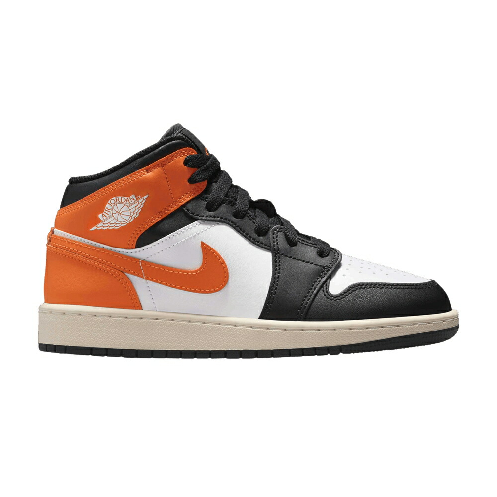ナイキ ミッド 白いこと 白いこと 黒いこと 黒いこと エアジョーダン \u0027SHATTERED BACKBOARD\u0027 御坊っちゃん キッズ AIR JORDAN AIR JORDAN 1 MID GS 2025 / STARFISH WHITE SAIL BLACK もの言う花 マタニティ スニーカー