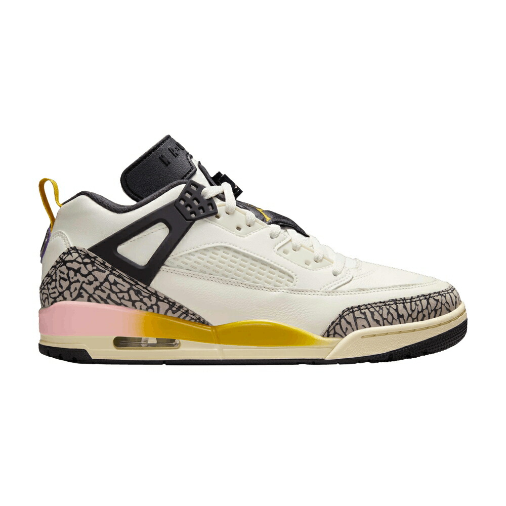 ナイキ 黒色 ブラック 黄色 イエロー エアジョーダン RARE AIR スニーカー メンズ AIR JORDAN AIR JORDAN SPIZIKE LOW / SAIL BLACK YELLOW