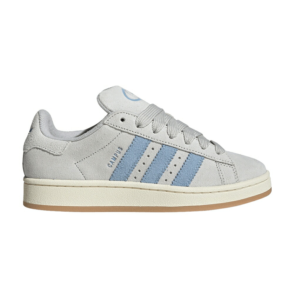 アディダス キャンパス 灰色 グレー クリーム 白色 ホワイト スカイ GREY SKY スニーカー レディース ADIDAS WMNS CAMPUS 00S CLEAR / GREY ONE CREAM WHITE CLEAR SKY