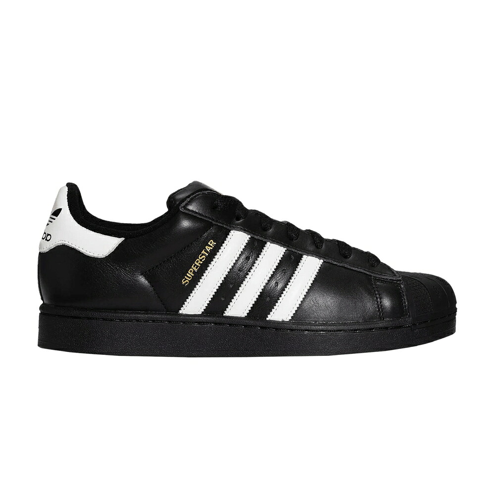 アディダス スーパースター コア 黒色 ブラック 白色 ホワイト ゴールド 'BLACK WHITE' スニーカー メンズ ADIDAS BEAMS X SUPERSTAR / CORE BLACK WHITE GOLD｜スニケス