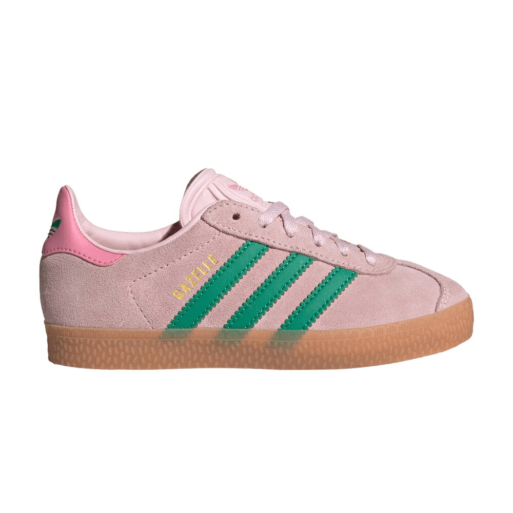 アディダス ガゼル ピンク コート 緑 グリーン CLEAR GREEN スニーカー メンズ ADIDAS GAZELLE C PINK COURT / CLEAR PINK COURT GREEN BLISS