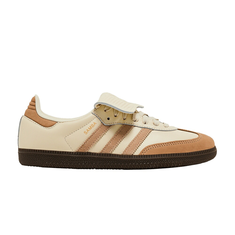 アディダス サンバ ウォーム 皮膚軟化剤 白いこと 白いこと 砂色 沙子 ゴールド \u0027CREAM SAND\u0027 スニーカー レディース ADIDAS WMNS SAMBA LT WARM / CREAM WHITE WARM SAND GOLD
