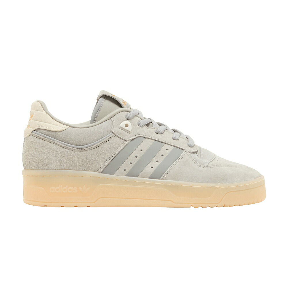 アディダス 益荒男 薄墨色 薄墨色 皮膚軟化剤 \u0027SESAME\u0027 スニーカー メンズ ADIDAS RIVALRY LOW 86 / SESAME MGH SOLID GREY CREAM