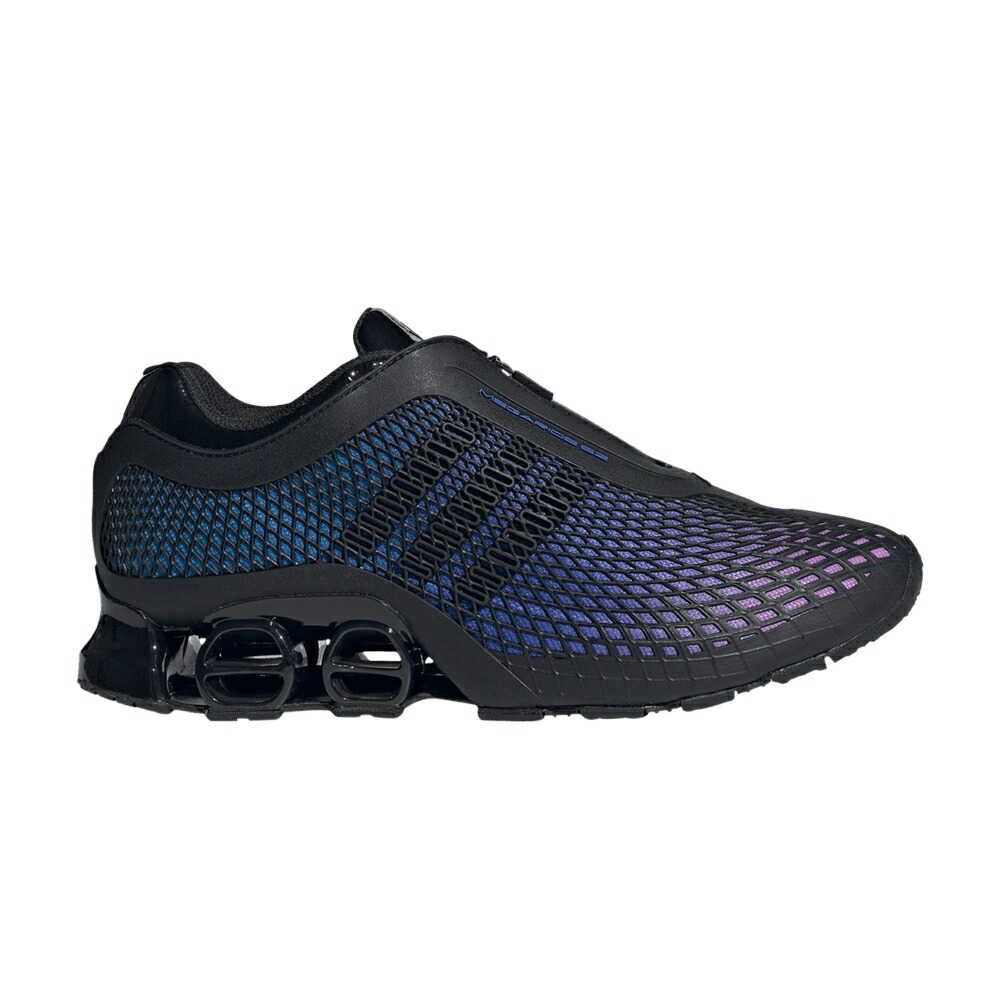 アディダス 青色 ブルー コア 黒色 ブラック 紫 パープル 'BLACK PURPLE' スニーカー メンズ ADIDAS MEGARIDE S2 HI-RES BLUE / CORE BLACK HI RES BLUE PURPLE