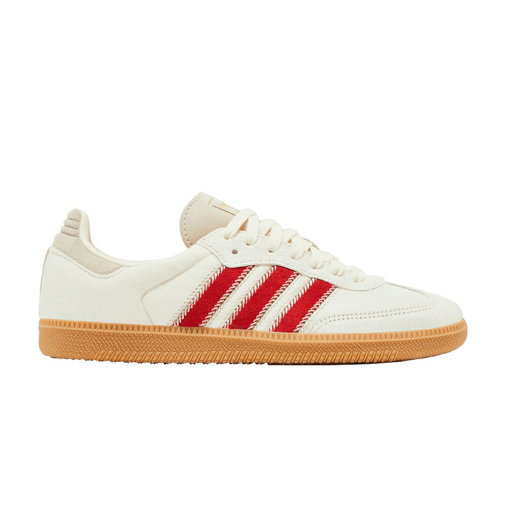 アディダス サンバ ベージュ 皮膚軟化剤 白いこと 白いこと \u0027PONY SCARLET\u0027 スニーカー レディース ADIDAS WMNS SAMBA OG HAIR PACK - WONDER BEIGE BETTER / WONDER BEIGE CREAM WHITE BETTER