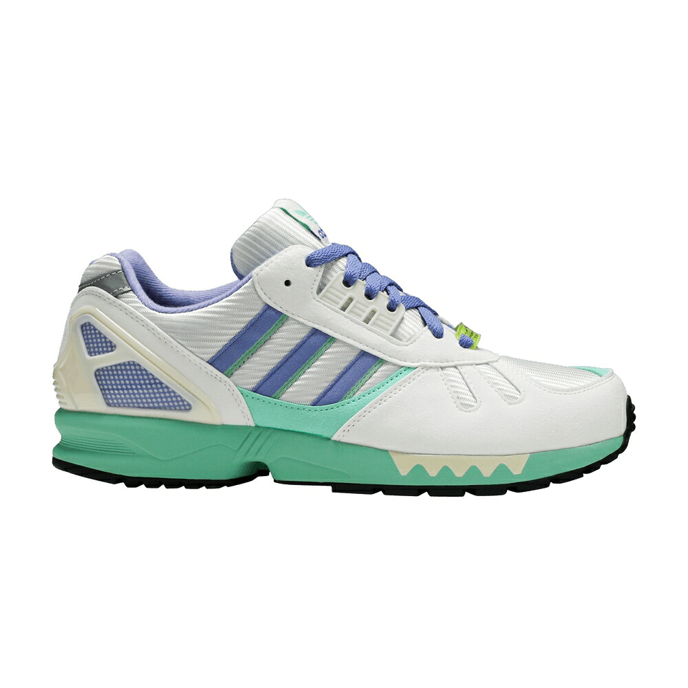アディダス 白色 ホワイト 緑 グリーン '30 TORSION' スニーカー メンズ ADIDAS ZX 7000 YEARS OF / WHITE LILAC GREEN｜スニケス