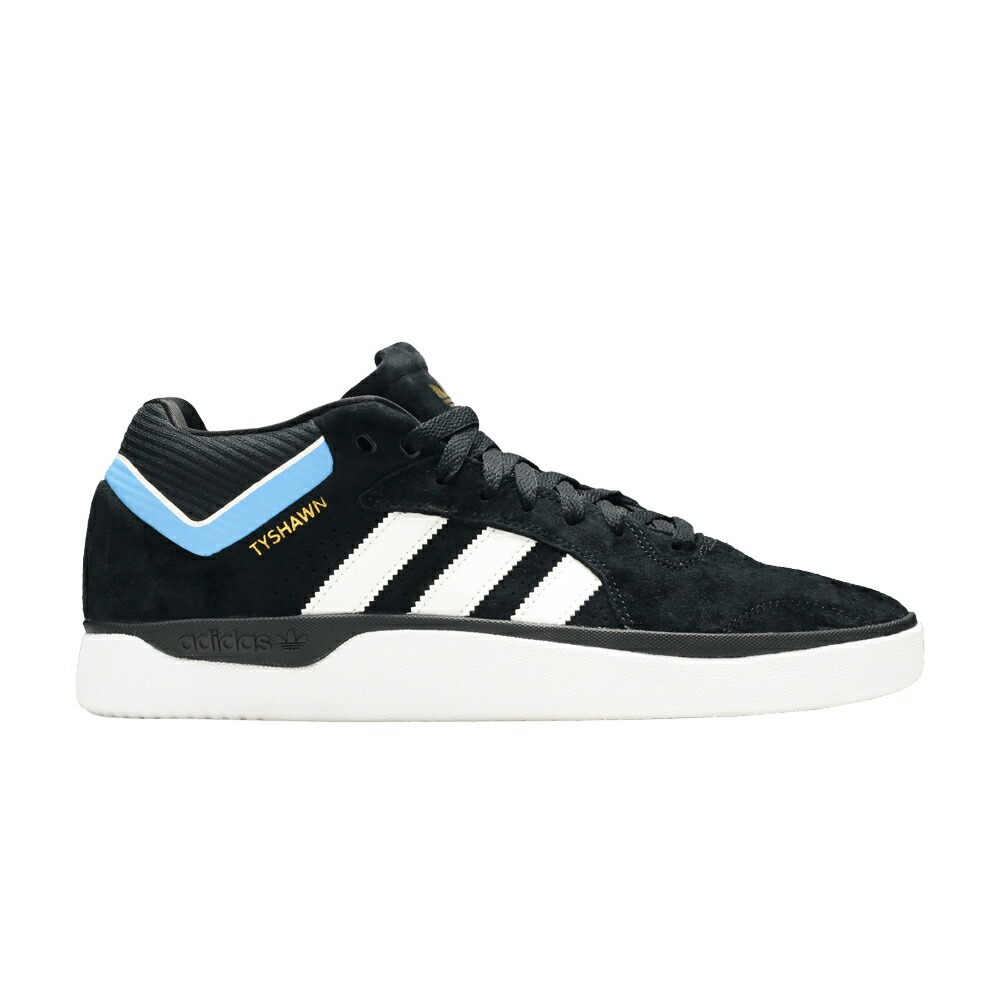 アディダス コア 黒色 ブラック 白色 ホワイト 'CORE BLACK' スニーカー メンズ ADIDAS TYSHAWN / CORE BLACK CLOUD WHITE LIGHT｜スニケス 52,620円