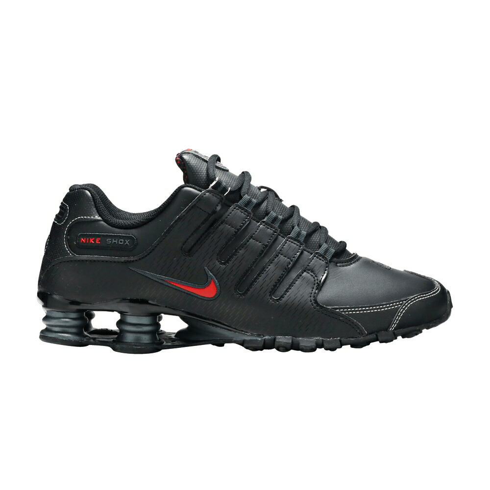 ナイキ ショックス 黒いこと 黒いこと 赤 赤いこと 白いこと 白いこと \u0027BLACK RED\u0027 スニーカー メンズ NIKE SHOX NZ VARSITY / BLACK VARSITY RED WHITE 靴-メンズ靴