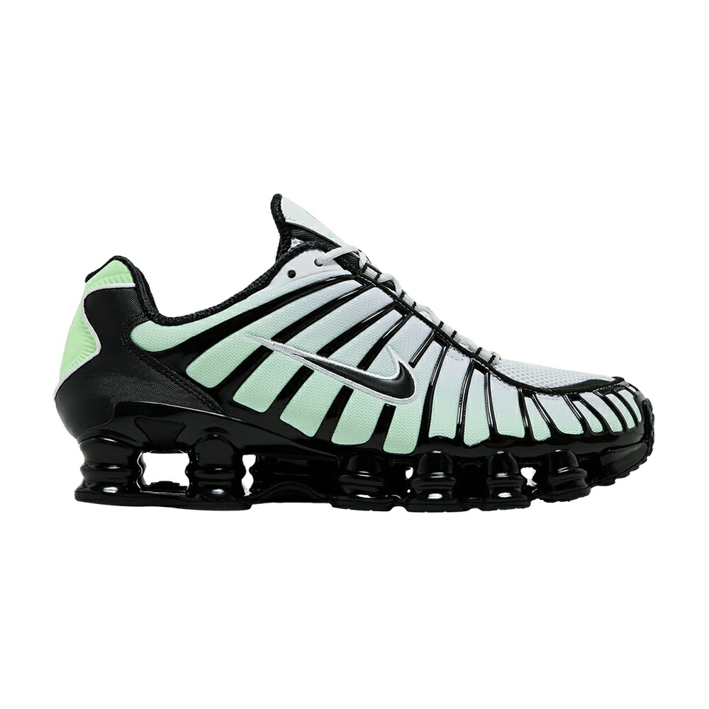 ナイキ ショックス 緑 緑であること 黒いこと 黒いこと \u0027VAPOR BLACK\u0027 スニーカー メンズ NIKE SHOX TL GREEN / VAPOR GREEN BLACK PHOTON DUST