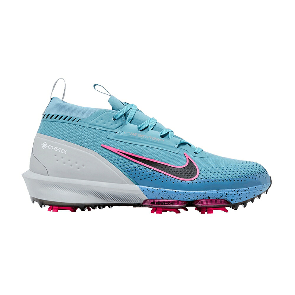 ナイキ 望遠レンズ ゴルフ ゴアテックス ジーンズ \u0027DENIM PINK\u0027 スニーカー メンズ NIKE AIR ZOOM INFINITY TOUR 2 GOLF GORE-TEX TURQUOISE HYPER / DENIM TURQUOISE AEGEAN STORM