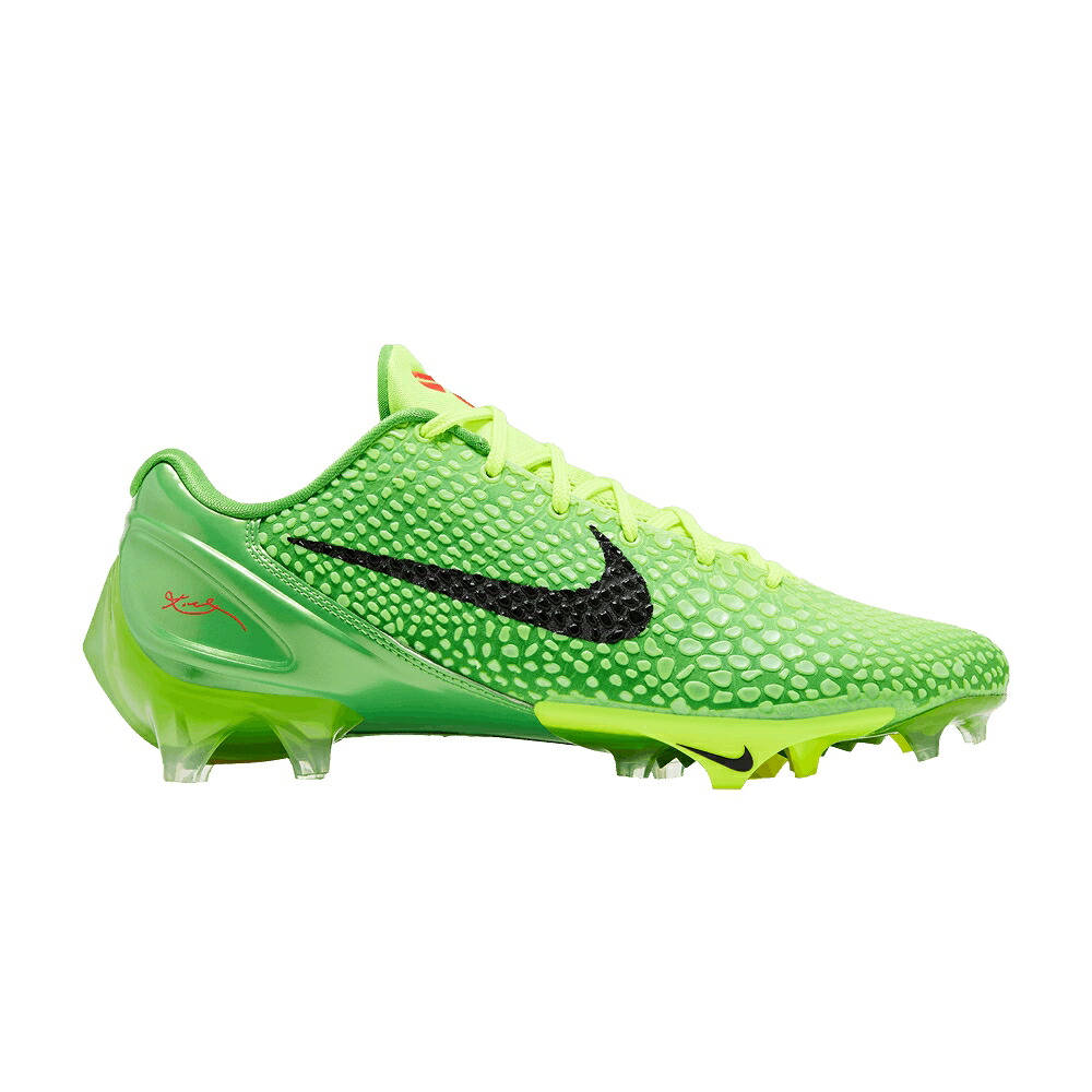 ナイキ コービー 緑 緑であること 黒いこと 黒いこと \u0027GRINCH MISMATCH\u0027 スニーカー メンズ NIKE VAPOR EDGE KOBE 6 SE / GREEN APPLE BLACK VOLT BRIGHT