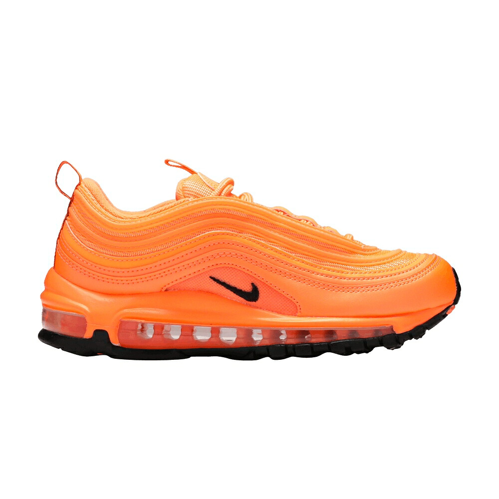 ナイキ マックス 橙 オレンジ色 黒いこと 黒いこと 大気圏マックス \u0027ATOMIC ORANGE\u0027 スニーカー レディース NIKE WMNS AIR MAX 97 / ATOMIC ORANGE BLACK